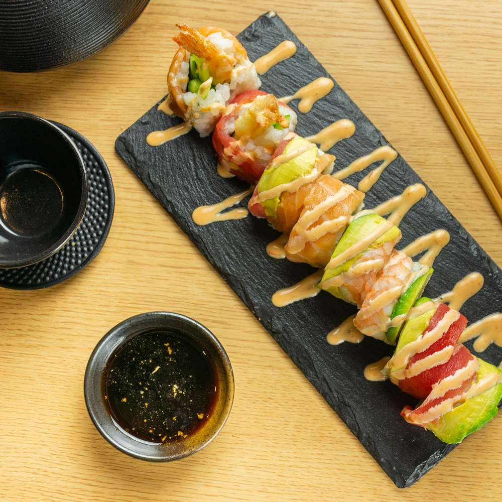 Rainbow Sushi Roll