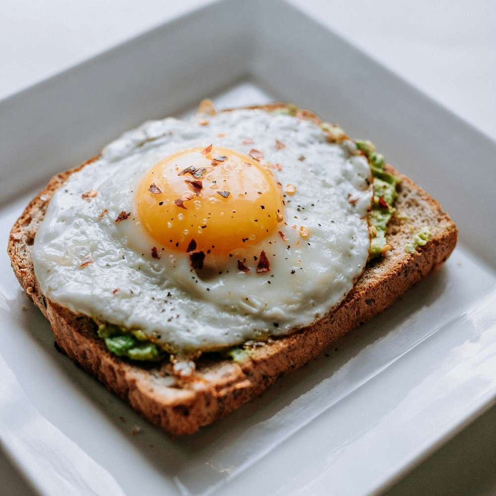 Avocado Toast with Fried Egg
