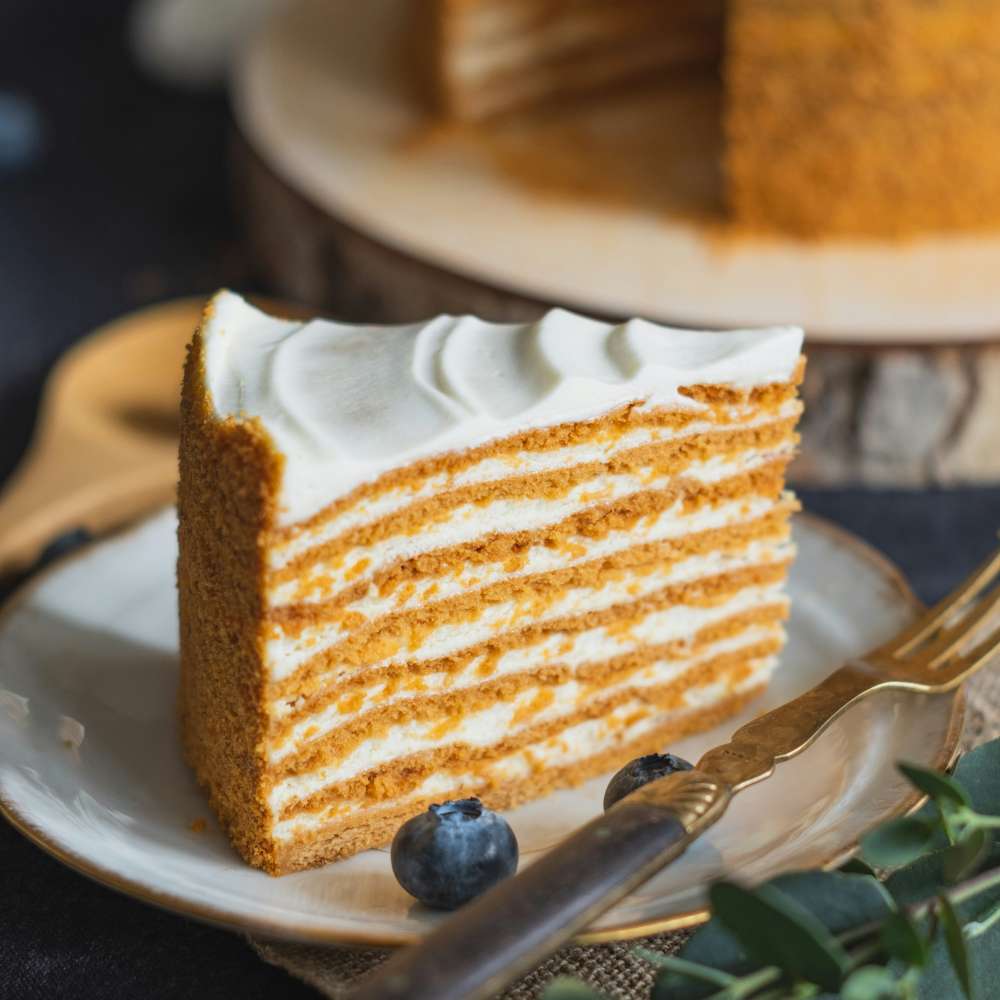 Russian Honey Cake (Medovik)