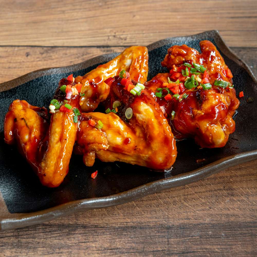 Korean Spicy Chicken Wings (Yangnyeom)