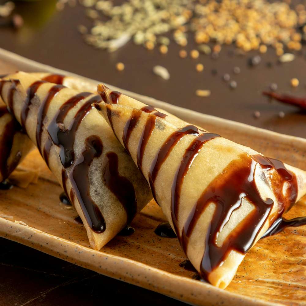Chocolate Dessert Samosas