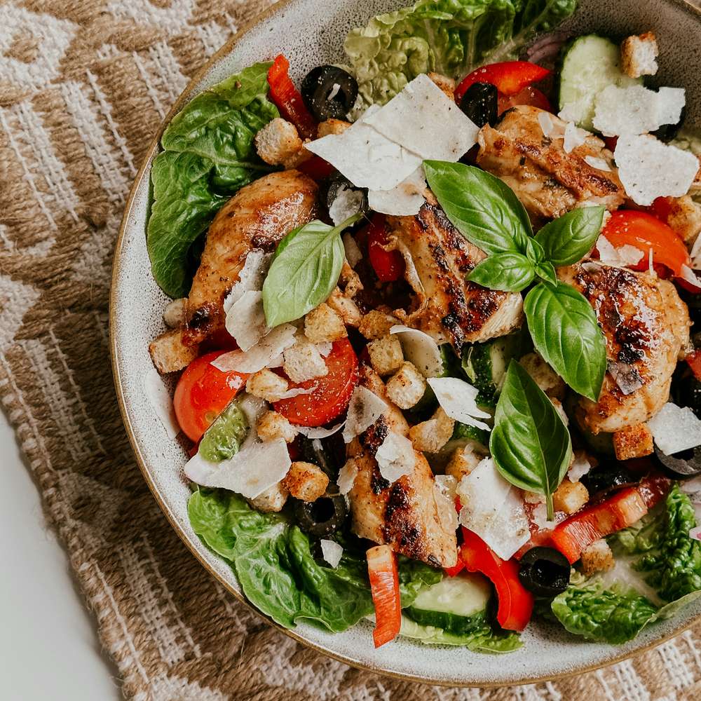 Grilled Chicken Caesar Salad