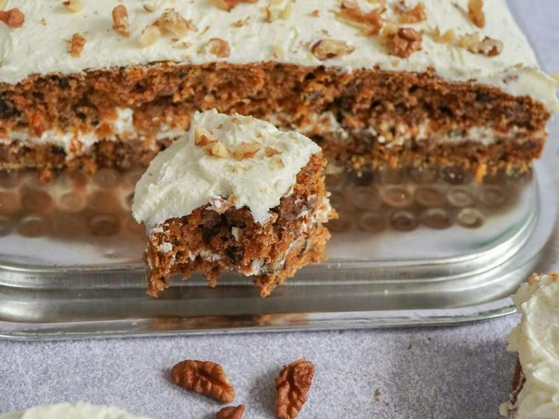 Classic Carrot Cake with Cream Cheese Frosting