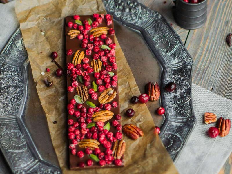 Gourmet Nut & Berry Chocolate Bar