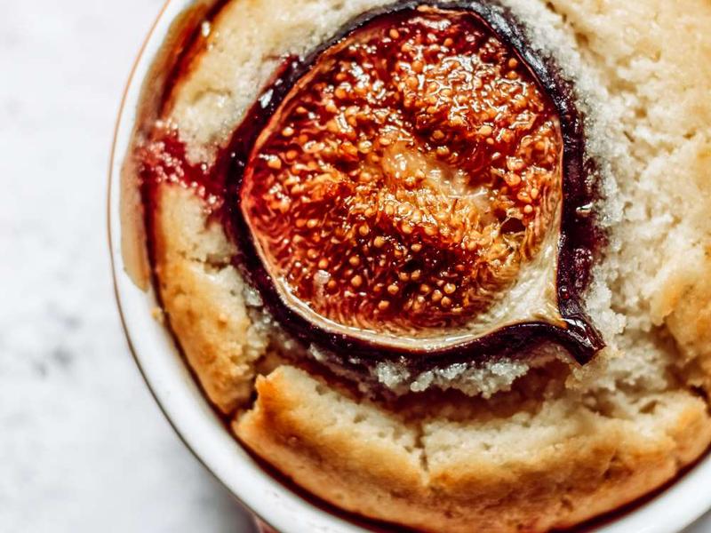 Baked Fig & Honey Sponge