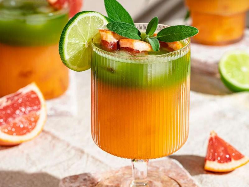 Grapefruit Matcha Lime Cooler